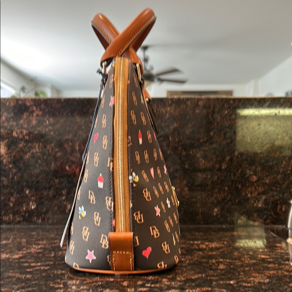 ✨NEW✨Dooney & Bourke NOVELTY GRETTA ZIP ZIP Satchel - Picture 11 of 16